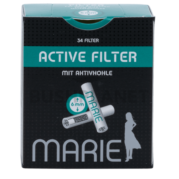 Marie Slim Aktivkohlefilter 6mm/34 st – Bild 3