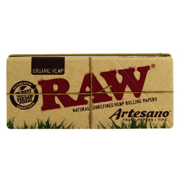 RAW ORGANIC ARTESANO KING SIZE SLIM WITH FILTERTIPS - Image 3