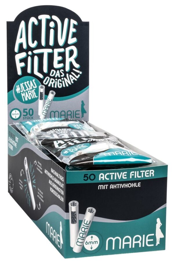 Marie Active Filter Aktivkohle "Das Original" 6mm