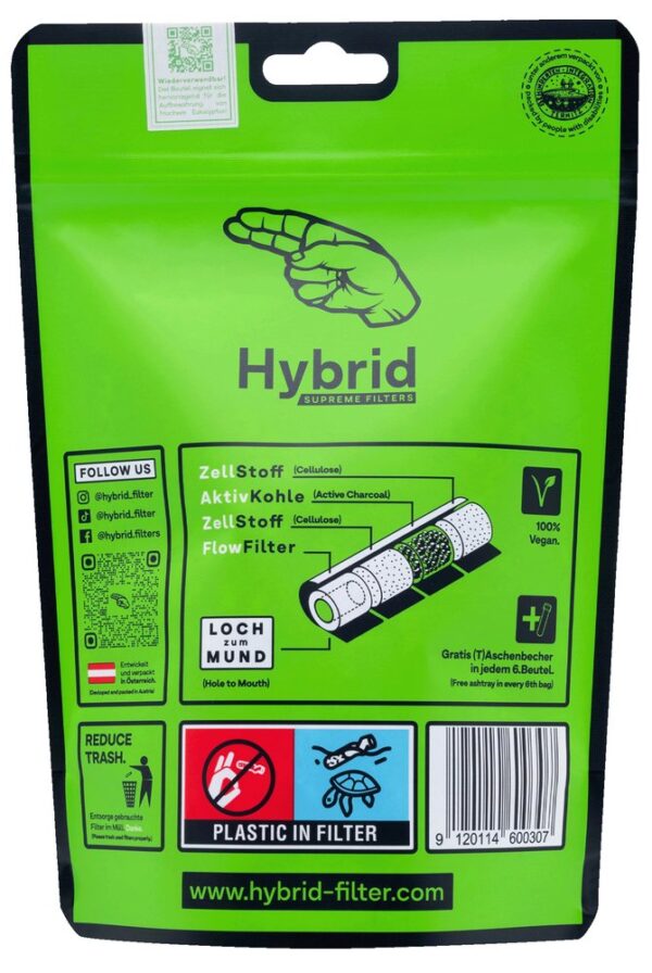 Hybrid Supreme Filter 6,4mm 250 Stk. – Bild 2