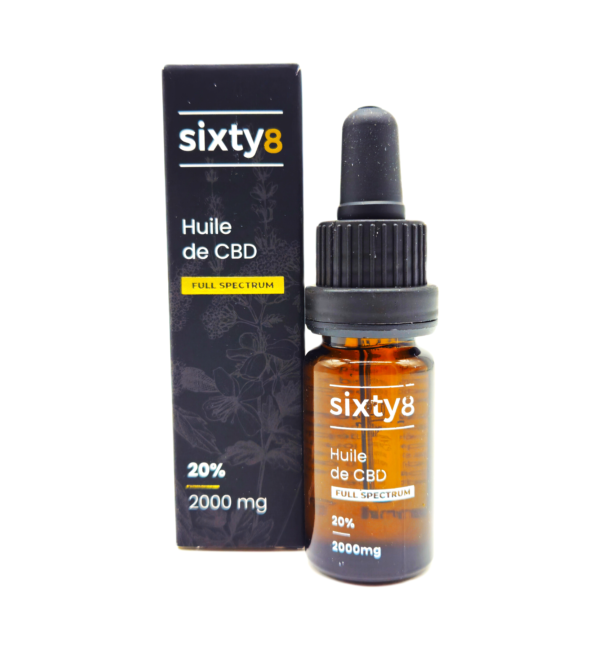 Vollspektrum CBD Öl  20% / 10ML   Sixty8