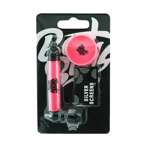 Best Buds Pipsy Metal Pipe with Mini Grinder Mix Colors – Bild 3