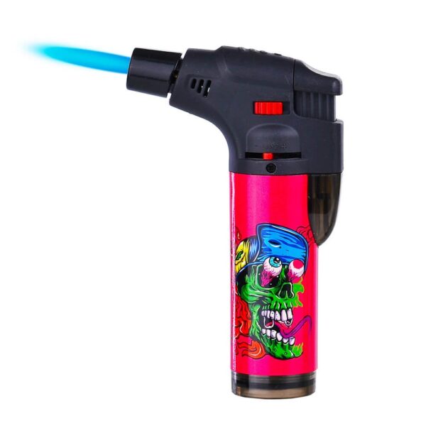 Champ High Colorful Skull Wind Flame Lighters - Image 4