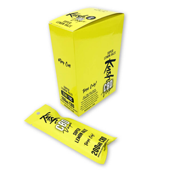 Kush CBD Vape Super Lemon Haze 200mg CBD Einweg-Pen – Bild 3