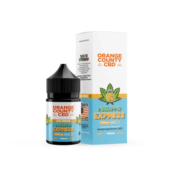 Orange County CBD Cali E-Liquid Pineapple Express 50ml - 1500mg