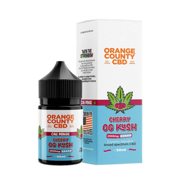 Orange County CBD Cali E-Liquid Cherry OG Kush 50ml - 2500mg