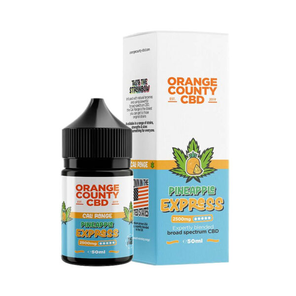 Orange County CBD Cali E-Liquid Pineapple Express 50ml - 2500mg