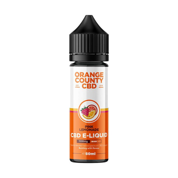 Orange County CBD E-Liquid Pink Lemonade Ice 50ml